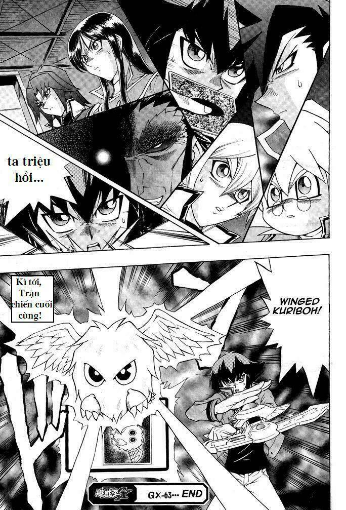 Vua trò chơi - GX Chapter 63 - Trang 28