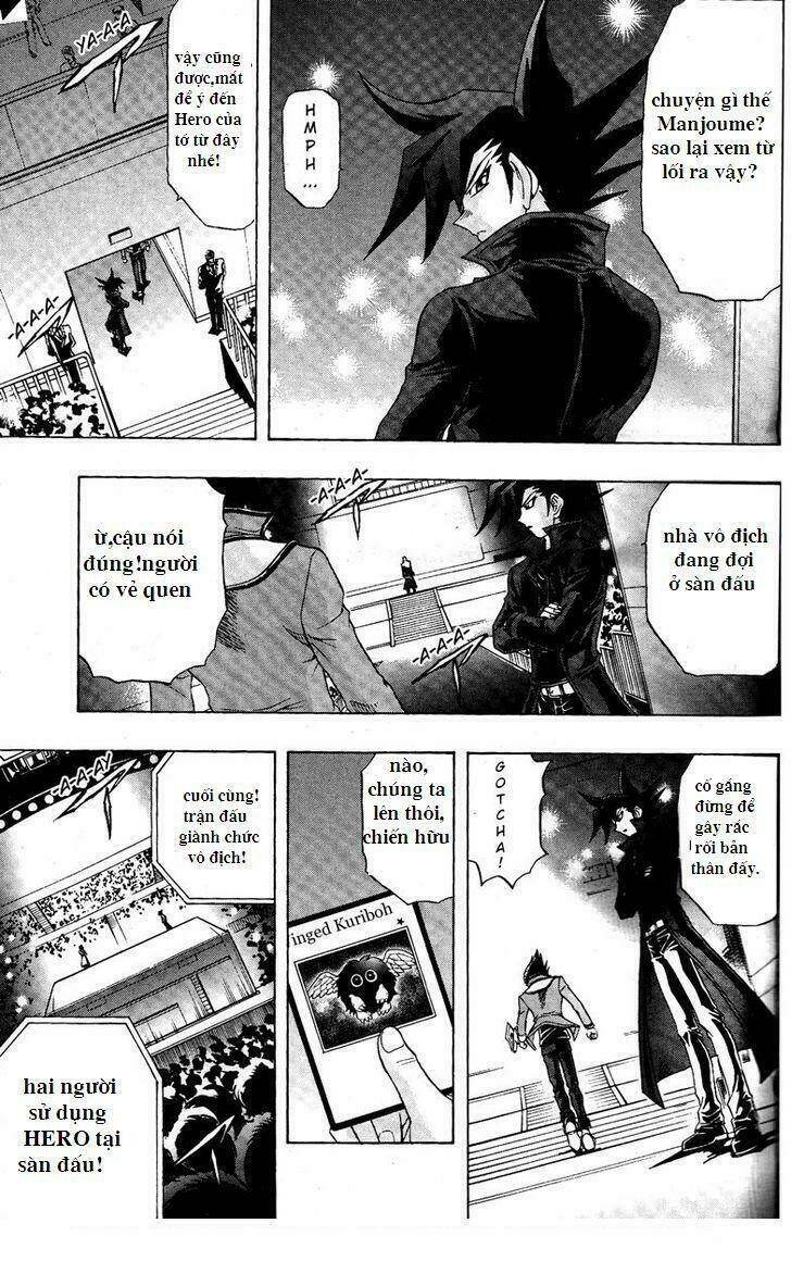 Vua trò chơi - GX Chapter 64 - Trang 23