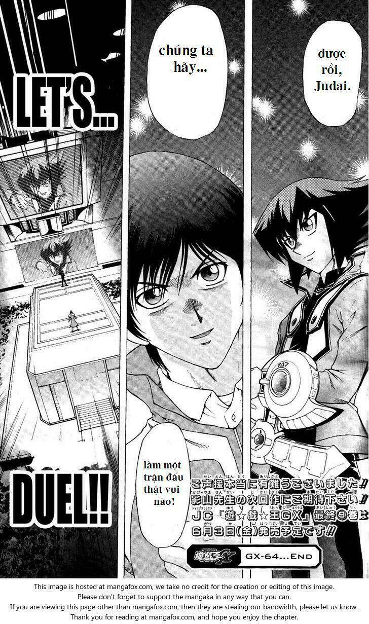 Vua trò chơi - GX Chapter 64 - Trang 25