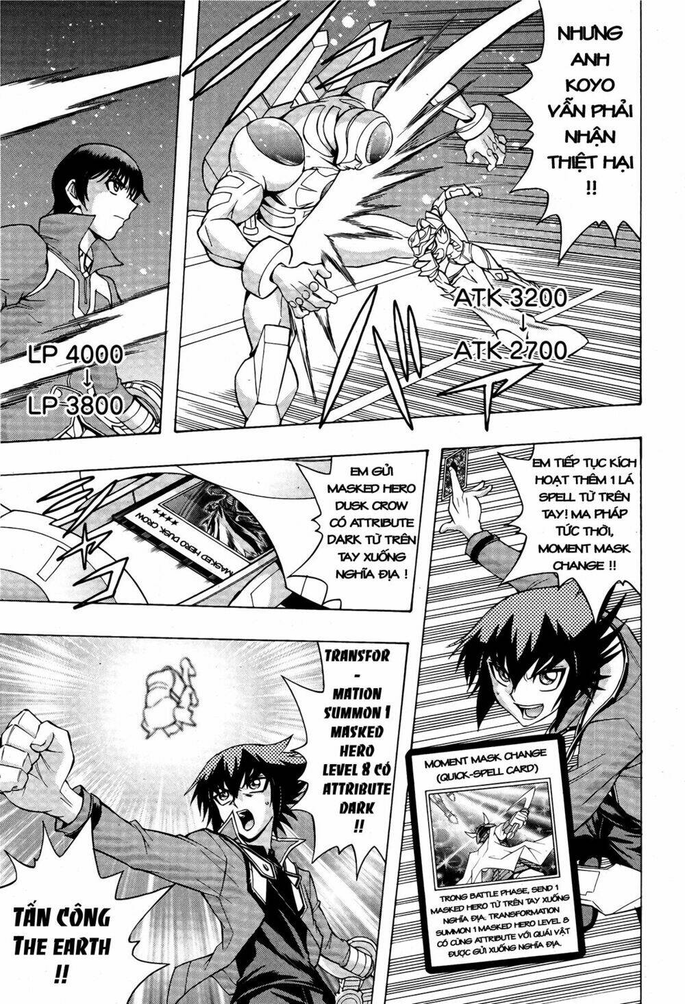 Vua trò chơi - GX Chapter 65 - Trang 16