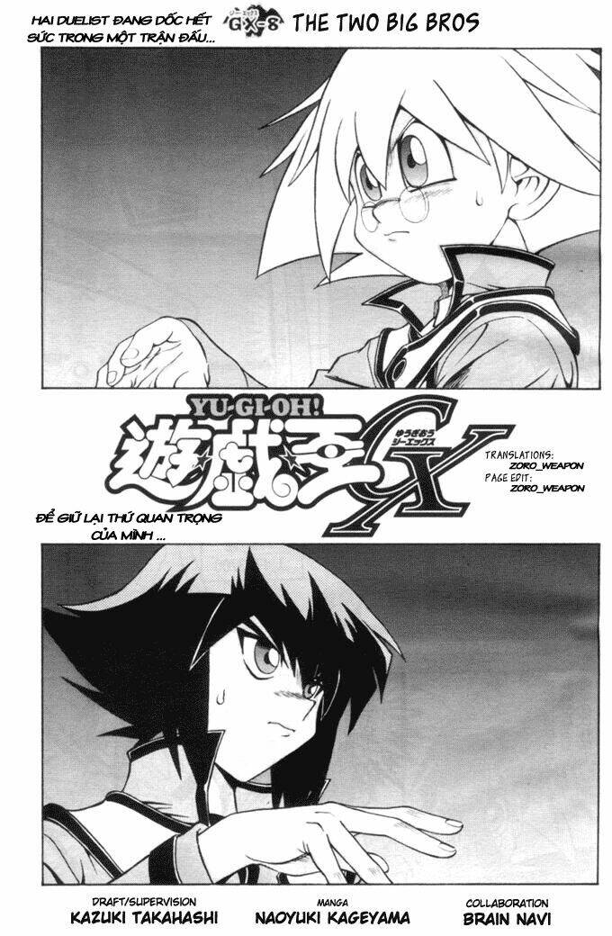 Vua trò chơi - GX Chapter 8 - Trang 2