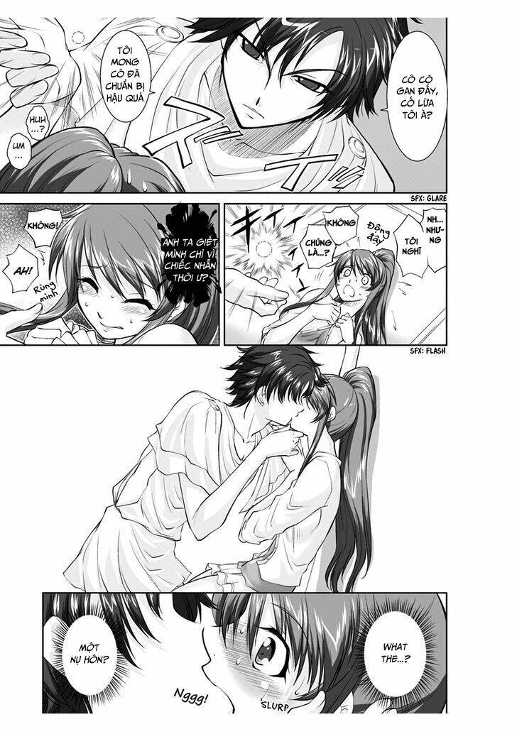 [RB MANGA] Ero Meruhen Kin no Yubiwa to Gin no Yuibiwa - Shokushu na Bathroom Chapter 1 - Trang 9