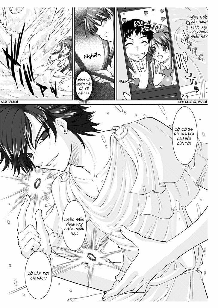 [RB MANGA] Ero Meruhen Kin no Yubiwa to Gin no Yuibiwa - Shokushu na Bathroom Chapter 1 - Trang 5