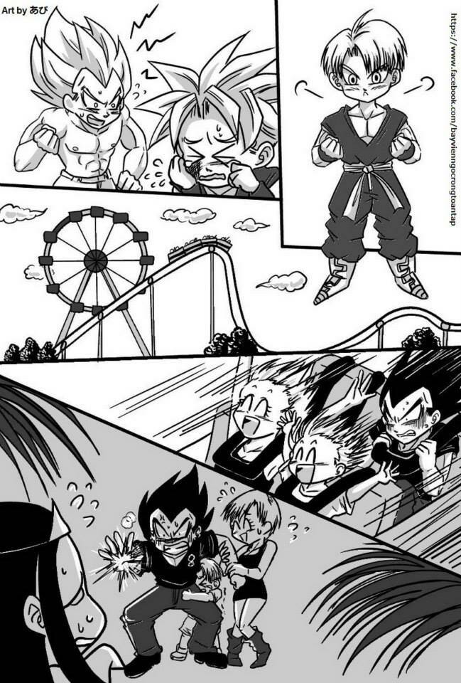 Chuyện tình Bulma và Vegeta - Chapter 1 - Page 8