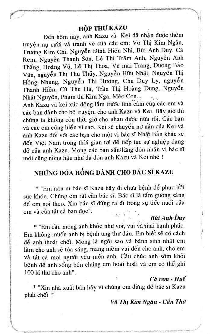 Bác sĩ Kazu Chapter 137 - Trang 21