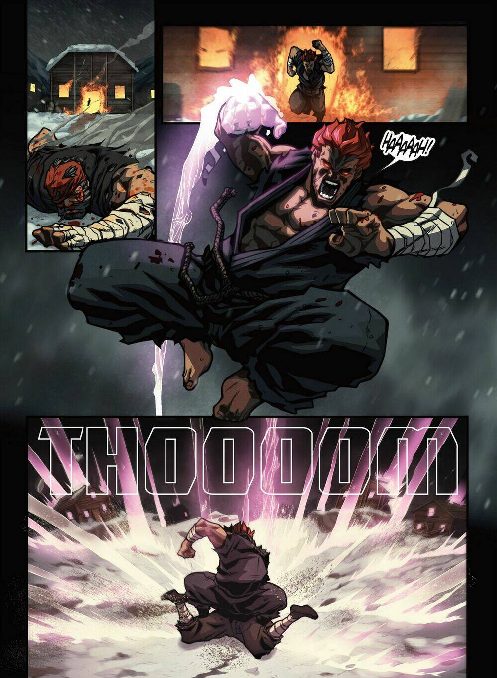 Street Fighter Origins: Akuma | Cội Nguồn Street Fighter: Akuma - Chapter 5 - Page 16