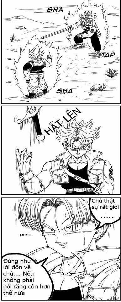 Thế Giới Ngọc Rồng - Chuyện vui về Trunks và Goku - Chapter 1 - Page 12