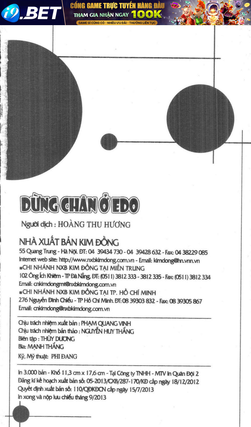 Dừng Chân Ở Edo - Chapter 3 - Page 187