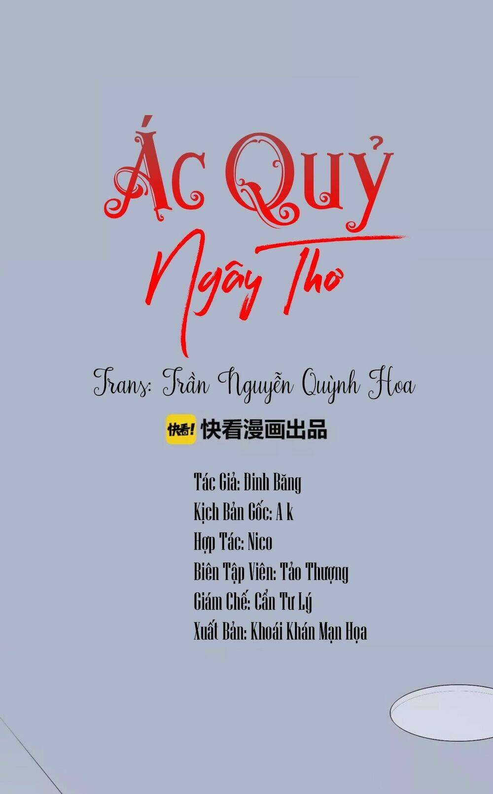 Ác Quỷ Ngây Thơ - Chapter 1 - Page 31