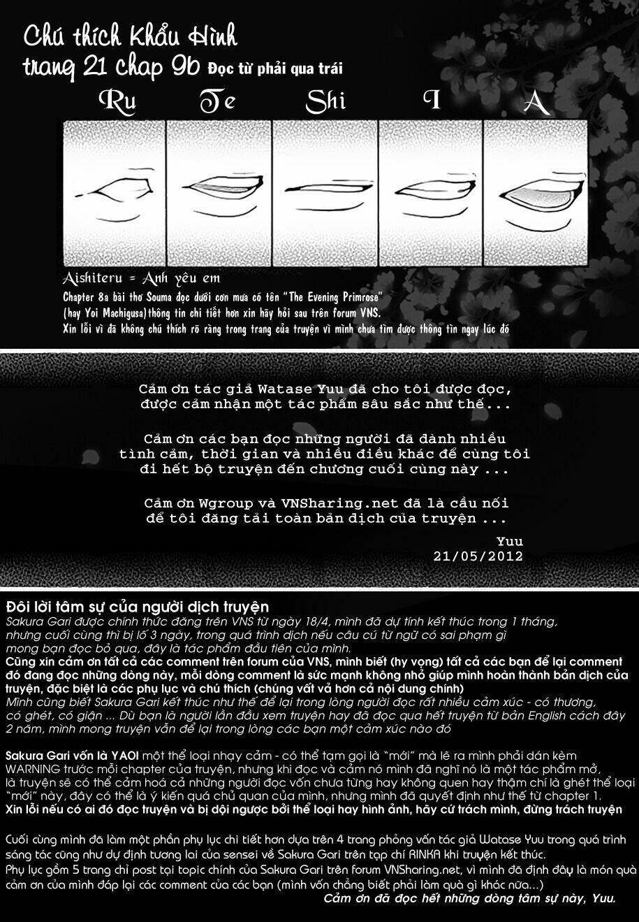 Sakura Gari - Chapter 9.2 - Page 54