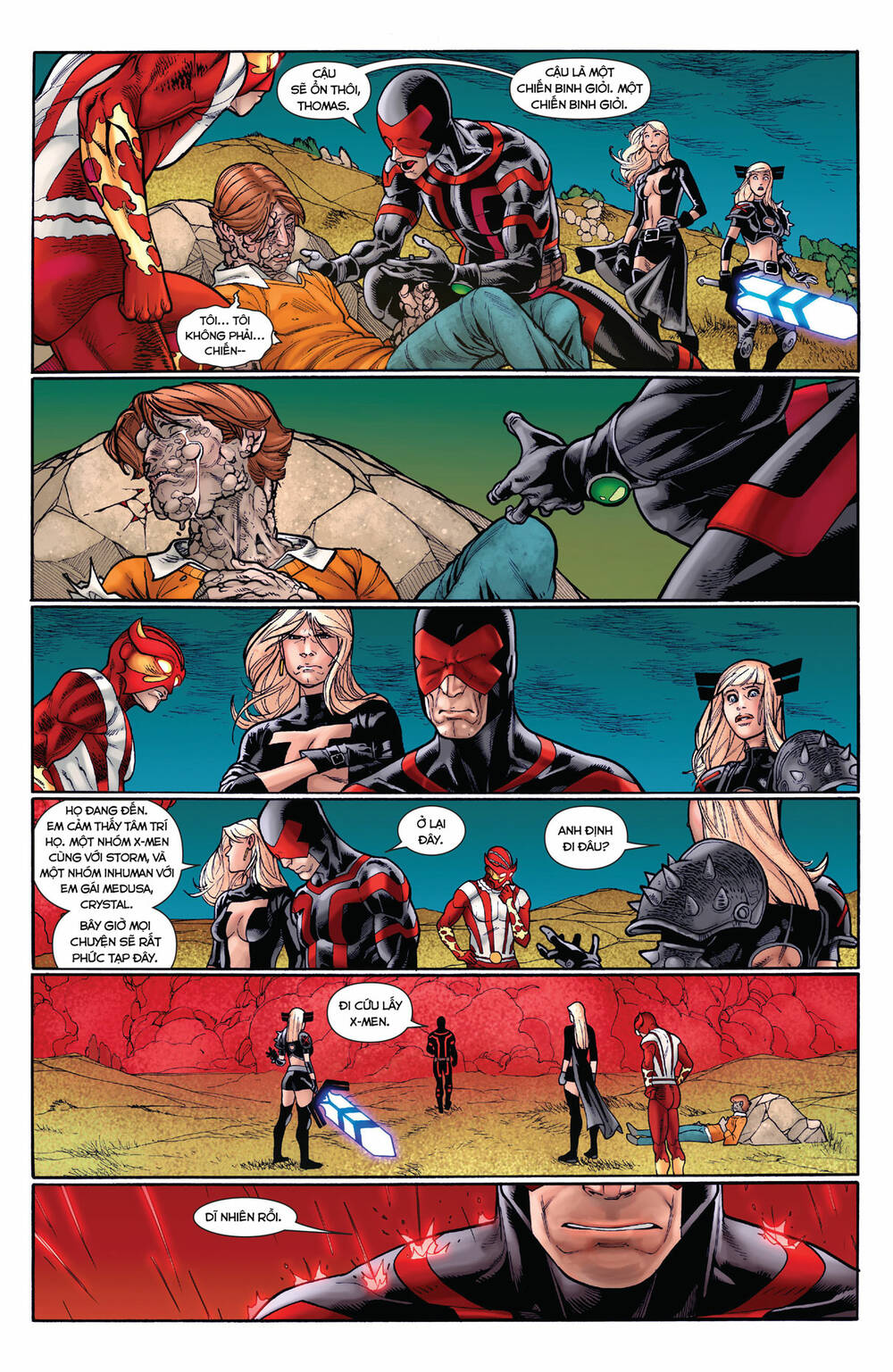 Death of X Chapter 4 - Trang 12