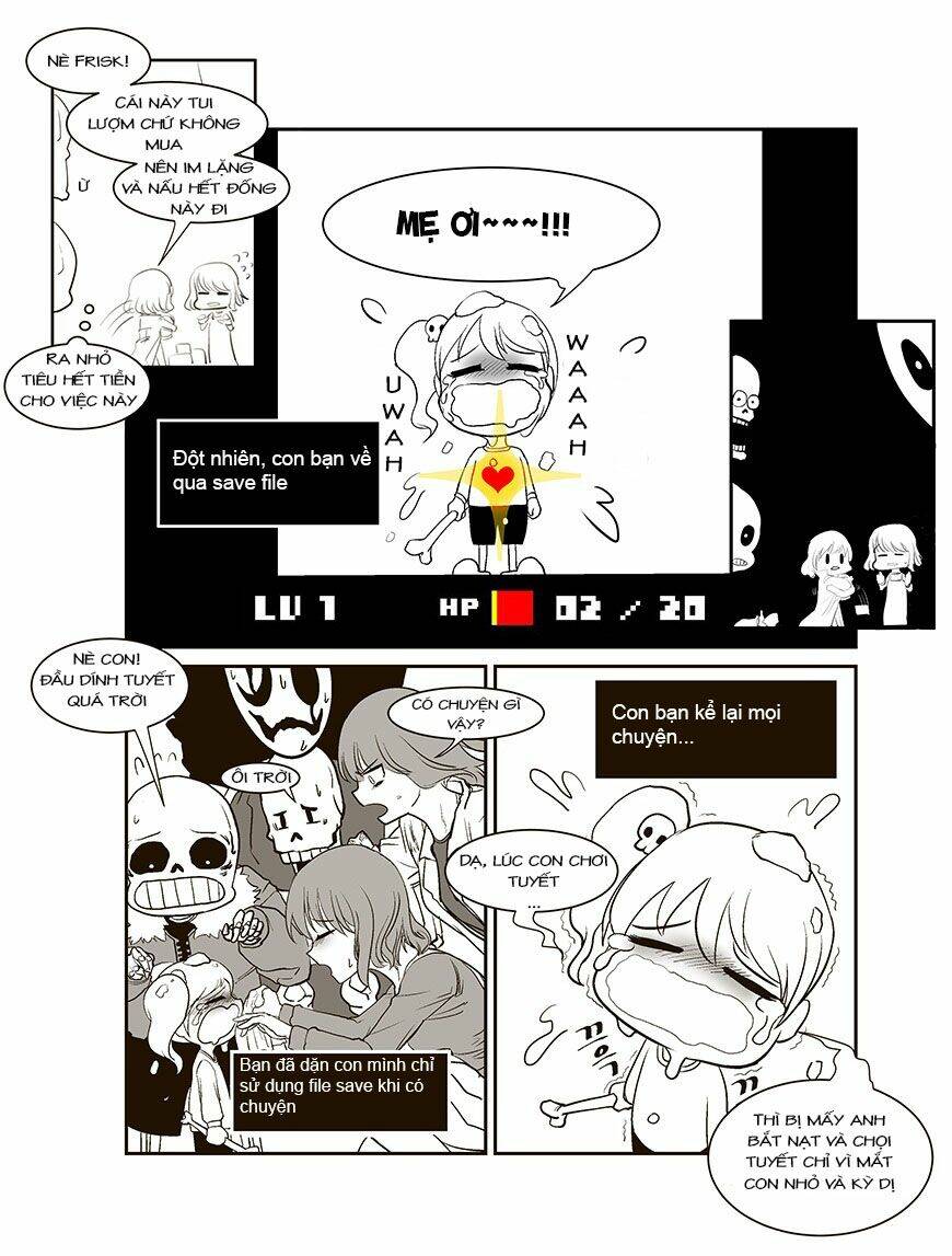 Undertale: Chúng ta là một gia đình - Chapter 1 - Page 3
