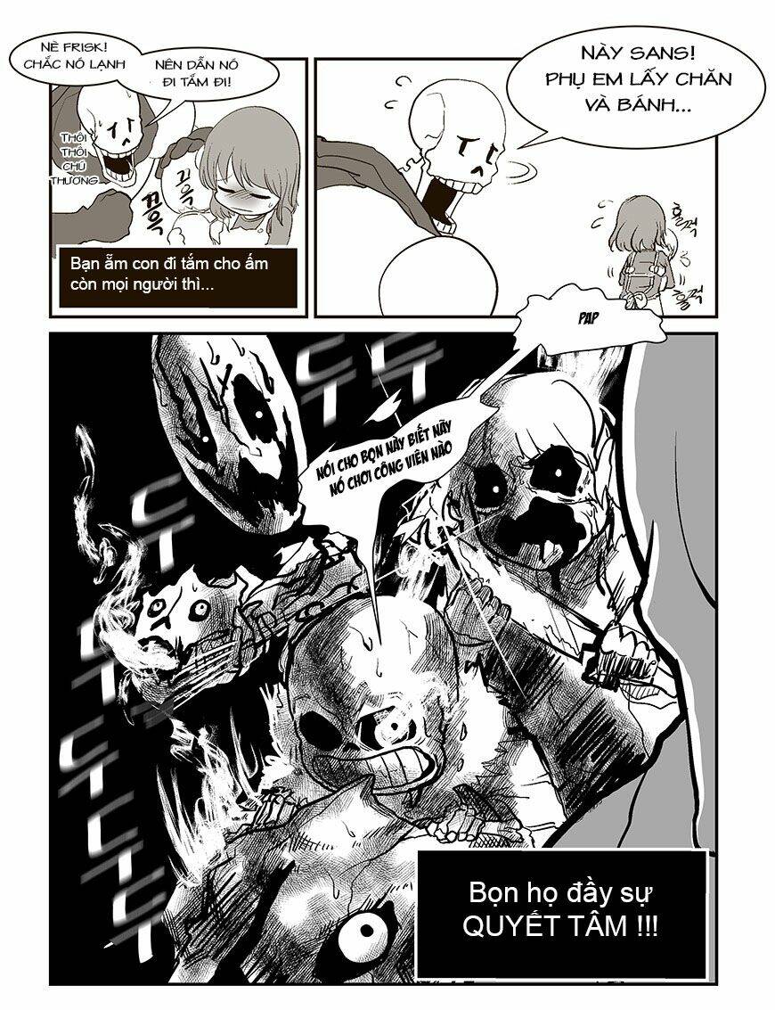 Undertale: Chúng ta là một gia đình - Chapter 1 - Page 4