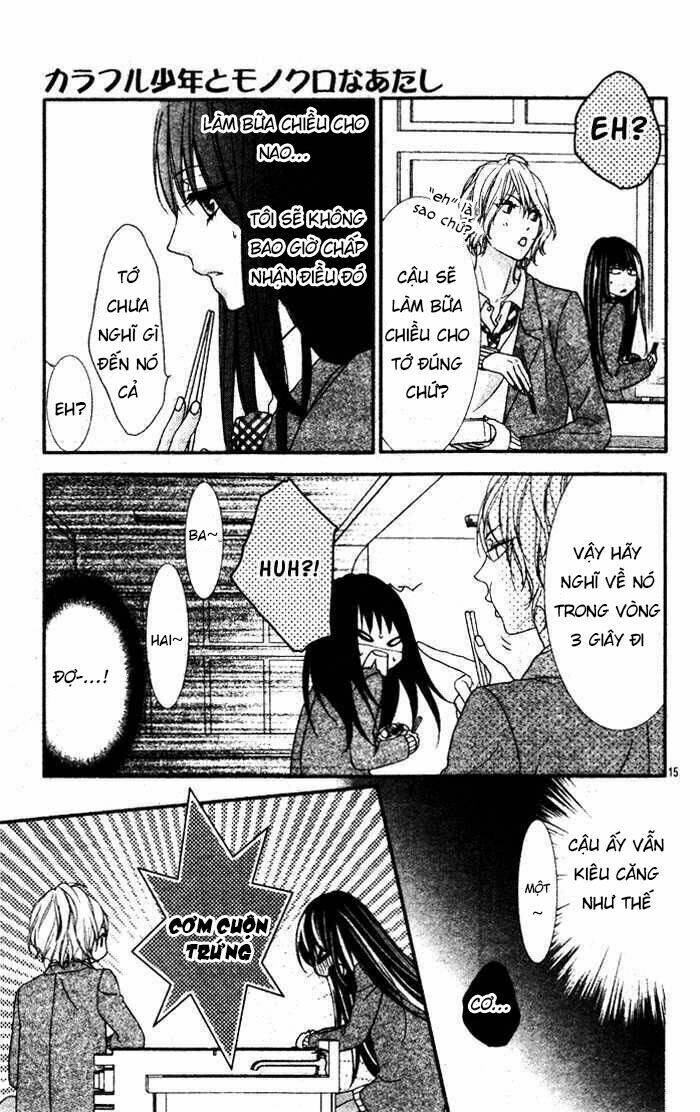 Colorful shounen to monochrome na atashi - Chapter 1 - Page 16