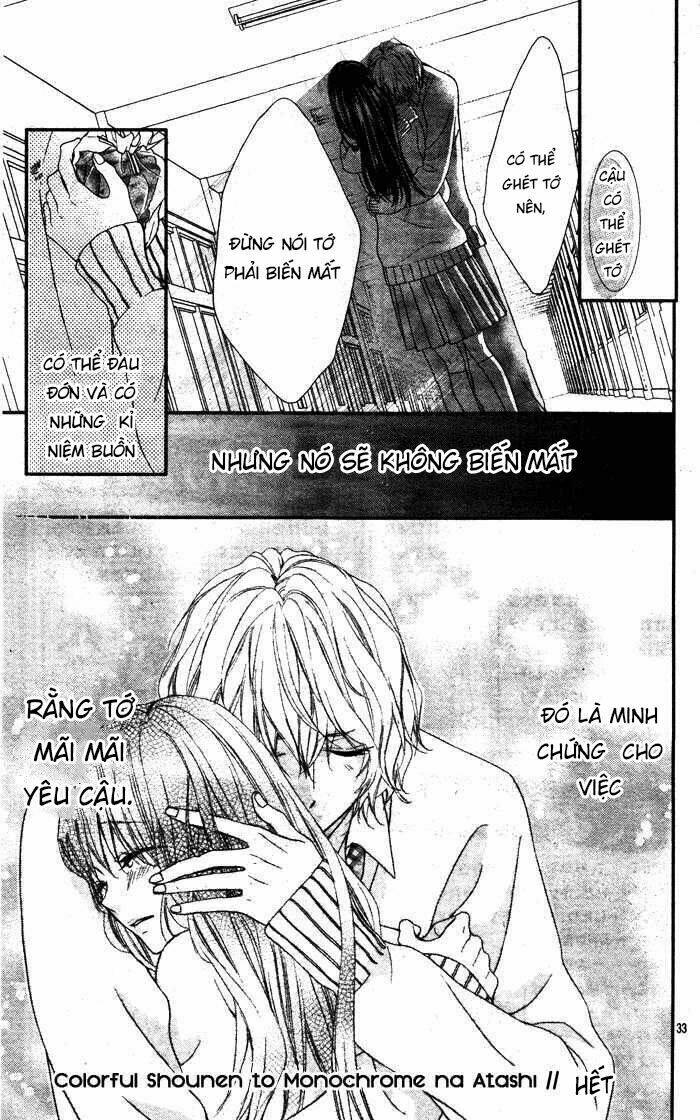 Colorful shounen to monochrome na atashi - Chapter 1 - Page 34