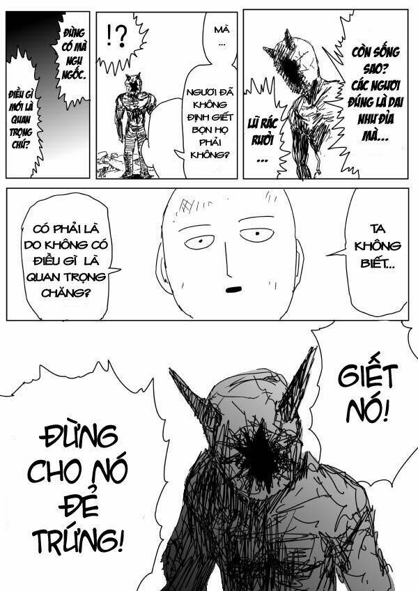Trận chiến giữa Saitama và Quỷ Nhân - Chapter 1 - Page 112