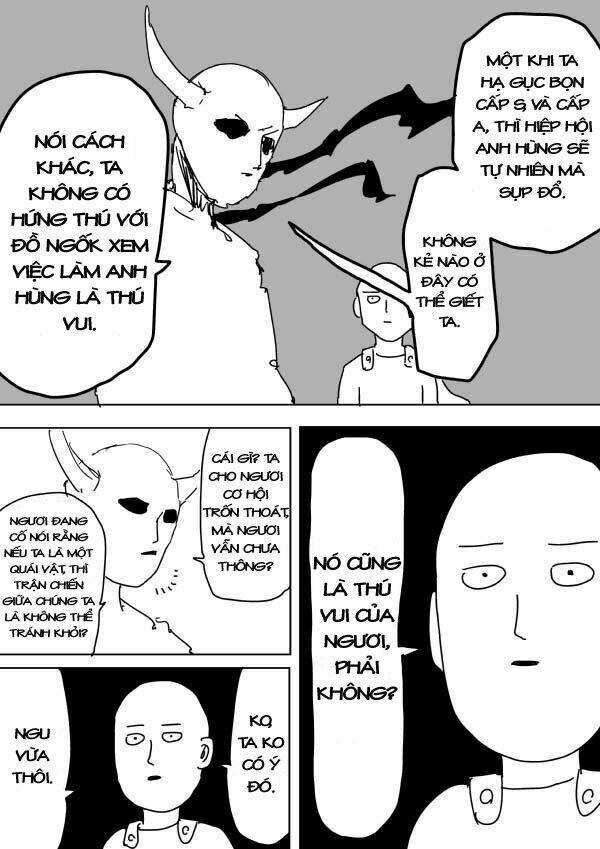 Trận chiến giữa Saitama và Quỷ Nhân - Chapter 1 - Page 23