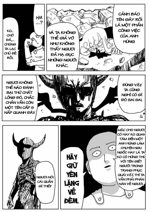 Trận chiến giữa Saitama và Quỷ Nhân - Chapter 1 - Page 24