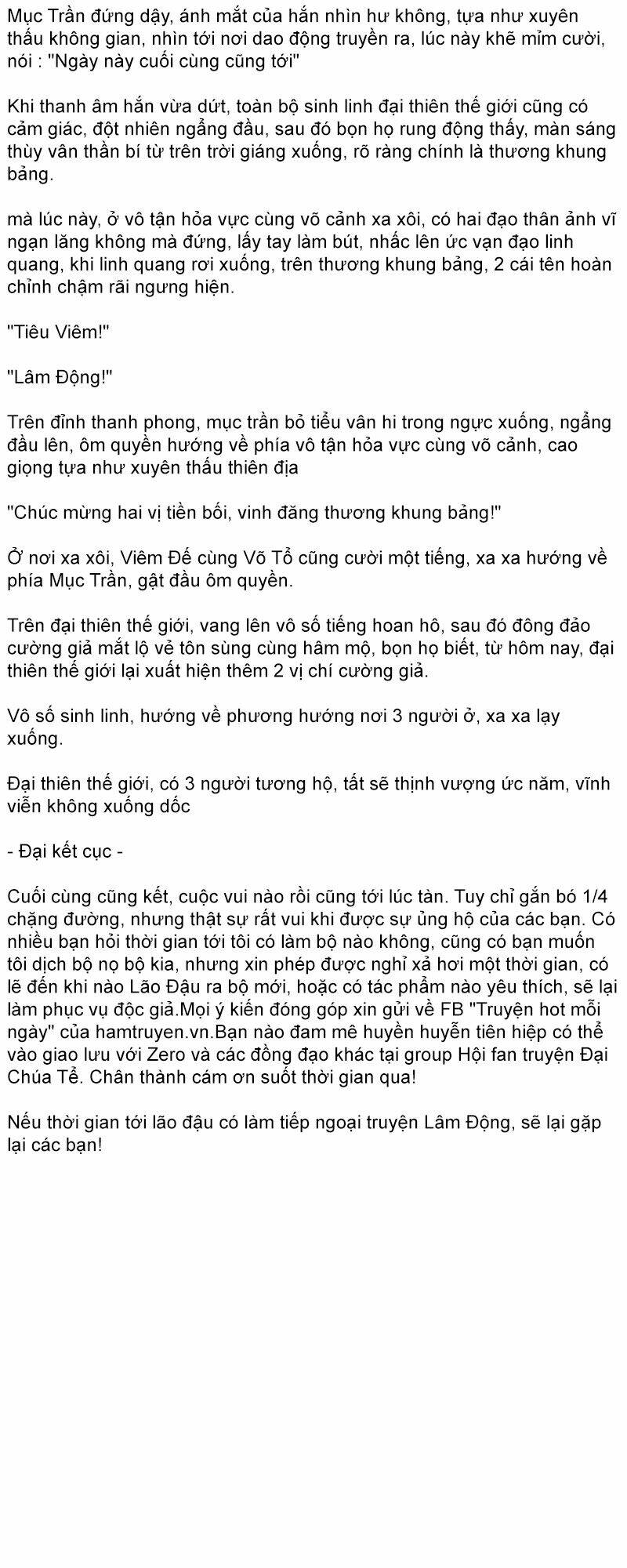 Đại chúa tể truyện chữ (bản dịch) - Chapter 1563 - Page 5