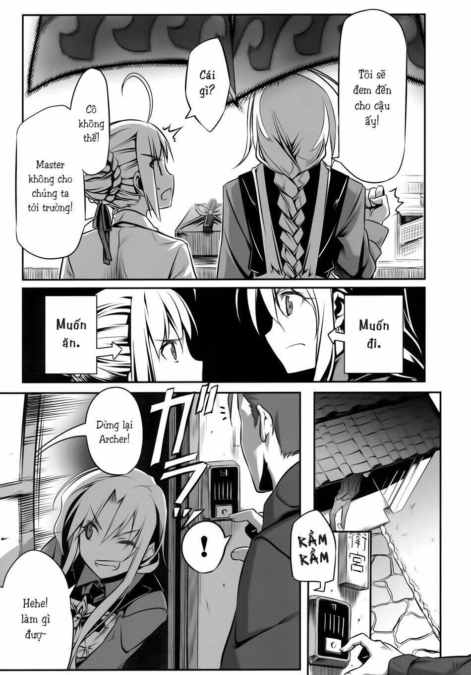 Fate/Sword Dancer Yuuzai Shouko Bukken Nigou - Chapter 1 - Page 9