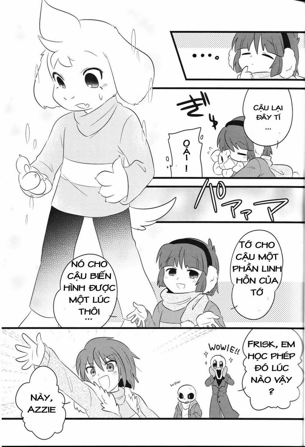 Undertale Fanbook-Nandakanda Yappa Love desho - Chapter 1 - Page 10