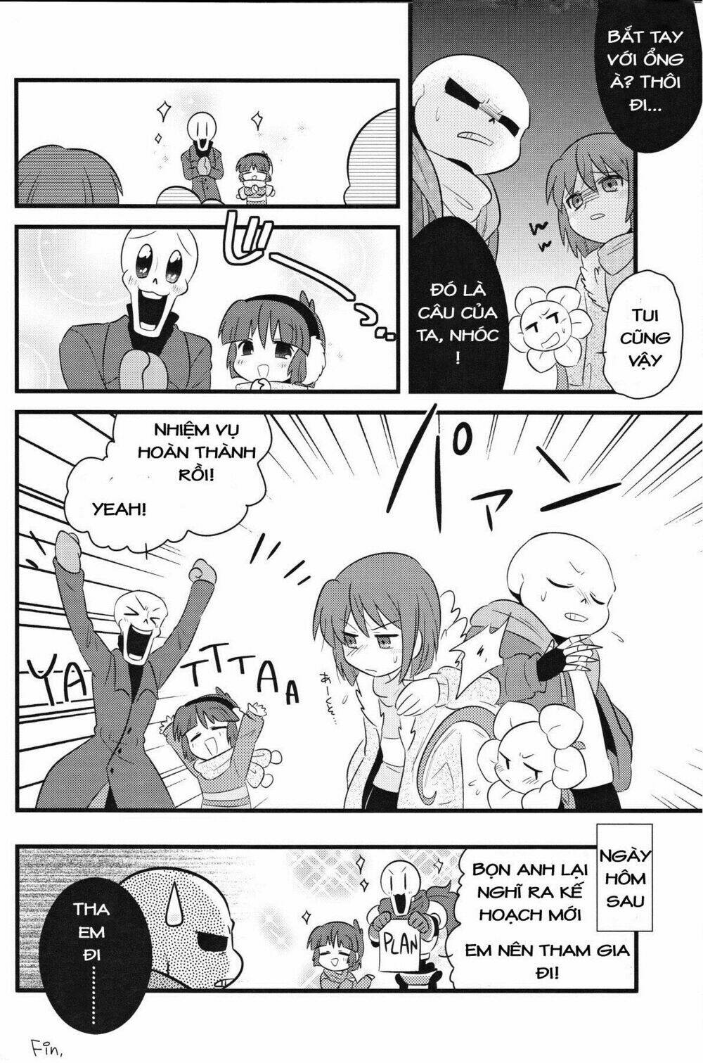 Undertale Fanbook-Nandakanda Yappa Love desho - Chapter 1 - Page 17