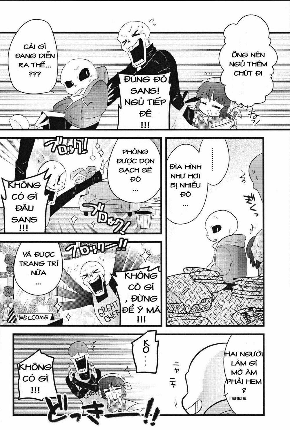 Undertale Fanbook-Nandakanda Yappa Love desho - Chapter 1 - Page 3