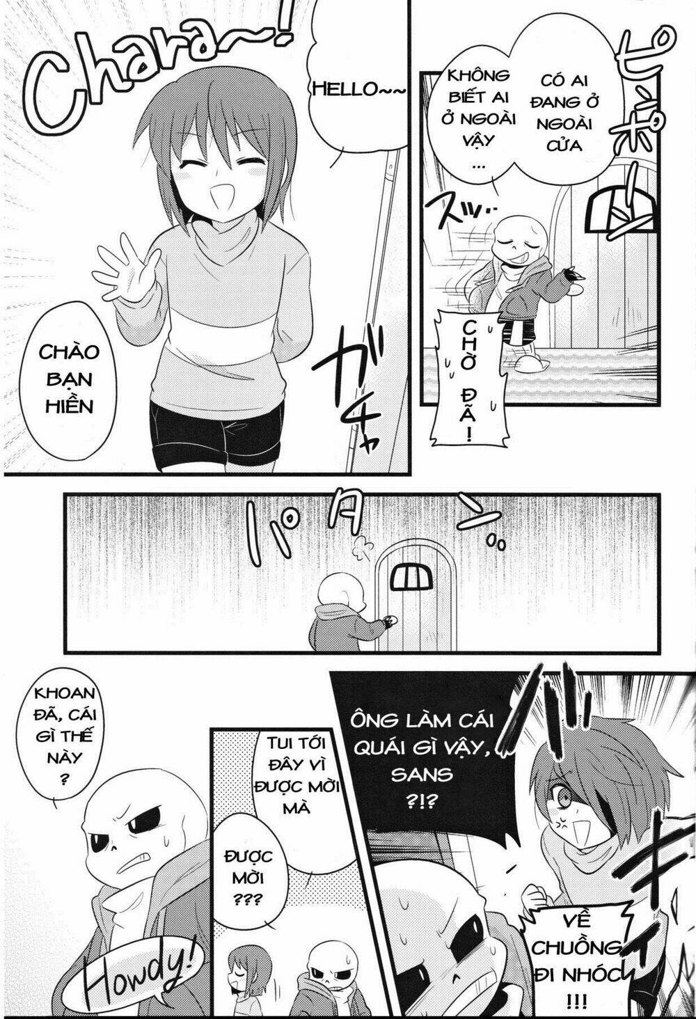 Undertale Fanbook-Nandakanda Yappa Love desho - Chapter 1 - Page 4