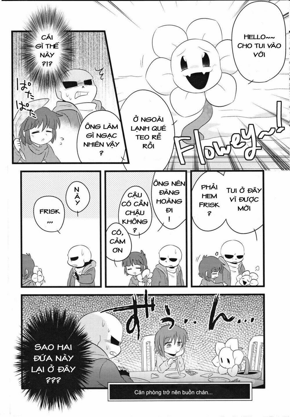 Undertale Fanbook-Nandakanda Yappa Love desho - Chapter 1 - Page 5