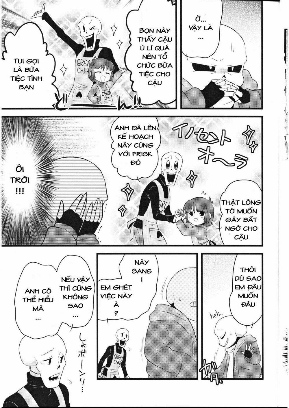 Undertale Fanbook-Nandakanda Yappa Love desho - Chapter 1 - Page 6