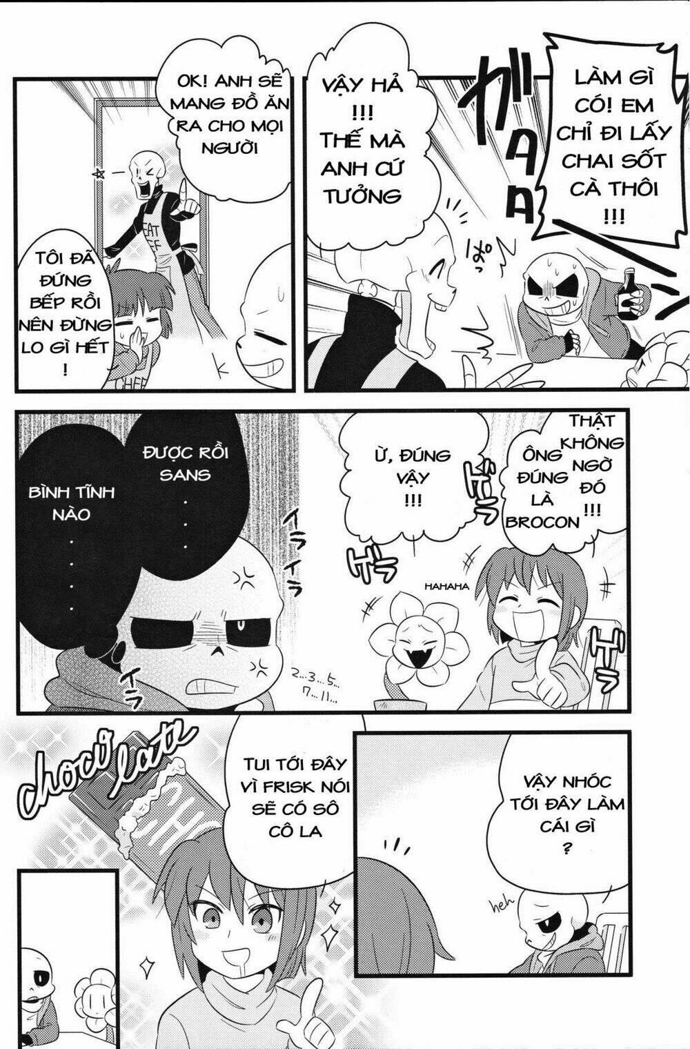 Undertale Fanbook-Nandakanda Yappa Love desho - Chapter 1 - Page 7