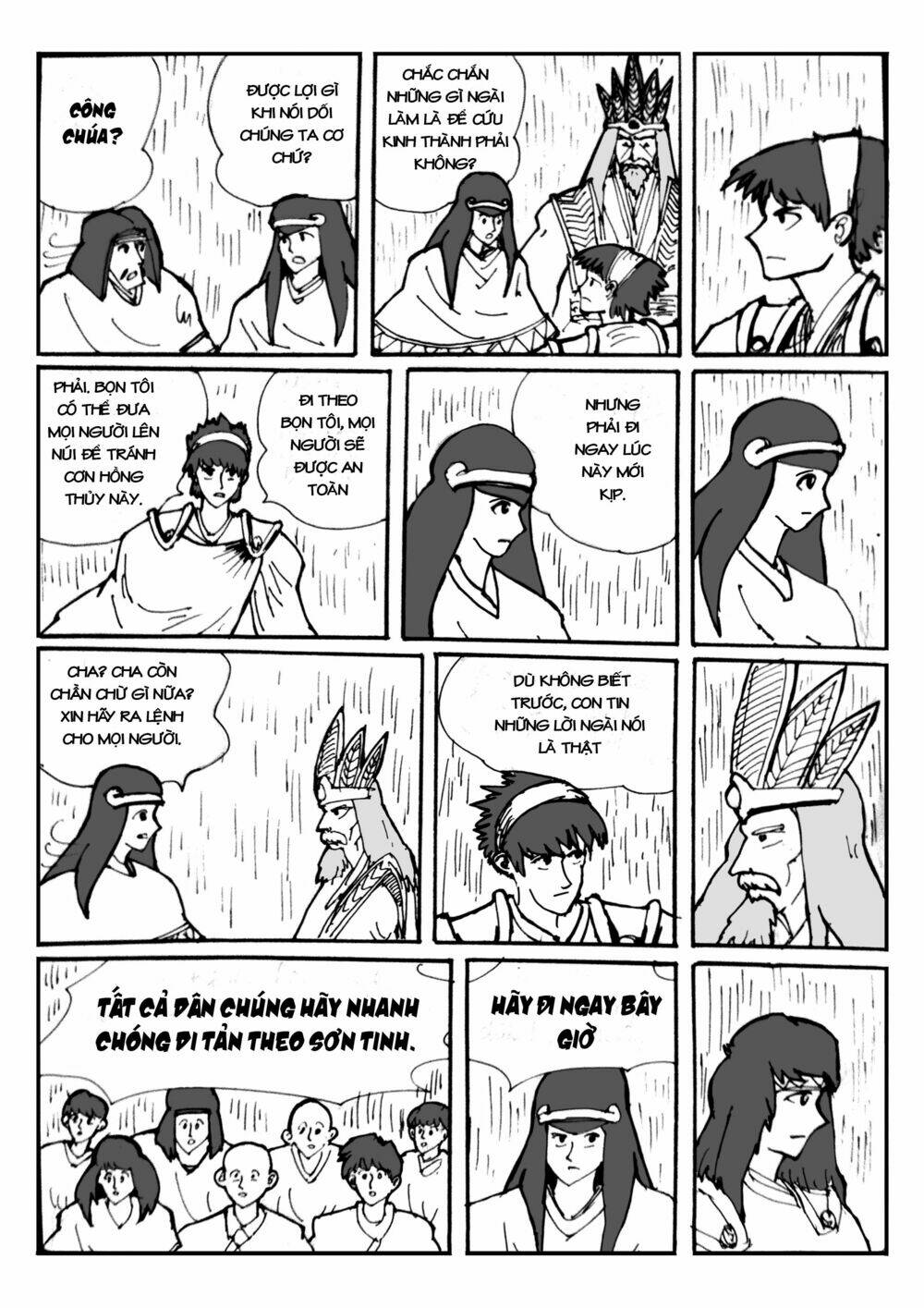 Sơn Tinh Thủy Tinh - Chapter 1 - Page 9