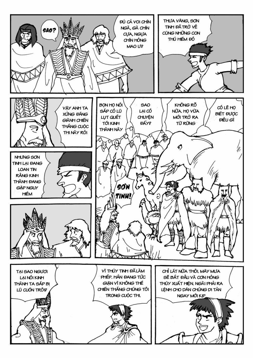 Sơn Tinh Thủy Tinh - Chapter 1 - Page 7