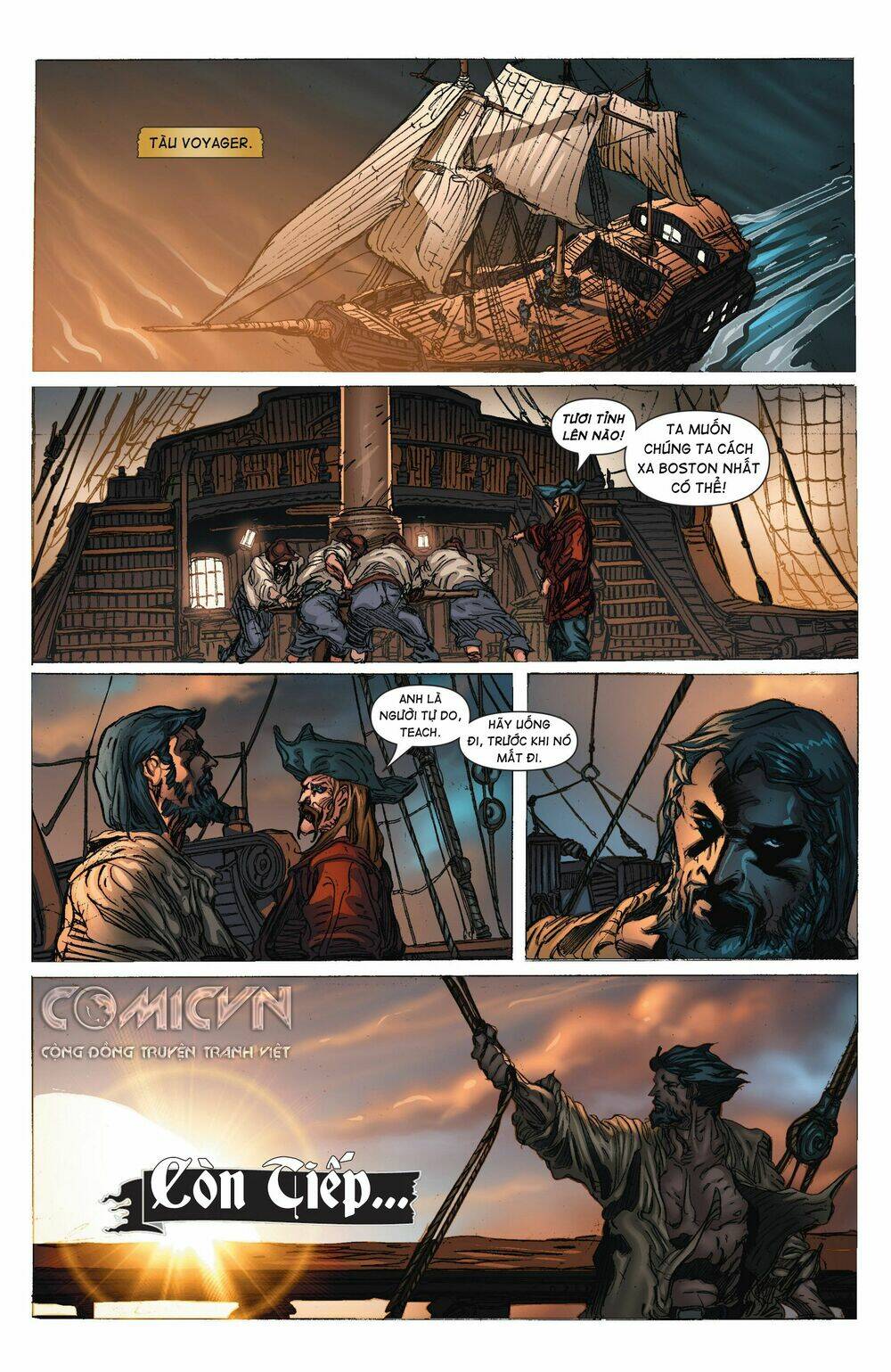 Râu Đen: Huyền Thoại Vua Hải Tặc - Blackbeard: Legend of the Pyrate King - Chapter 2 - Page 22