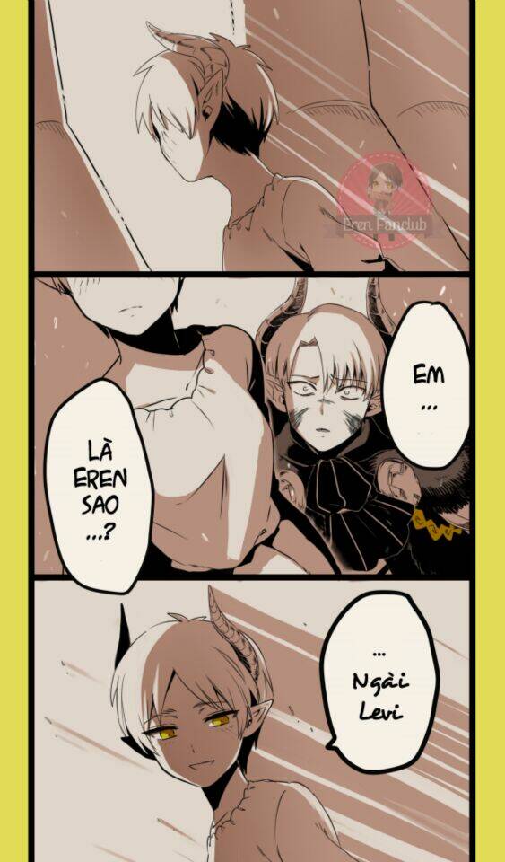 Chàng ác quỷ Levi và cô bé bán bông Eren - Chapter 8.5 - Page 14