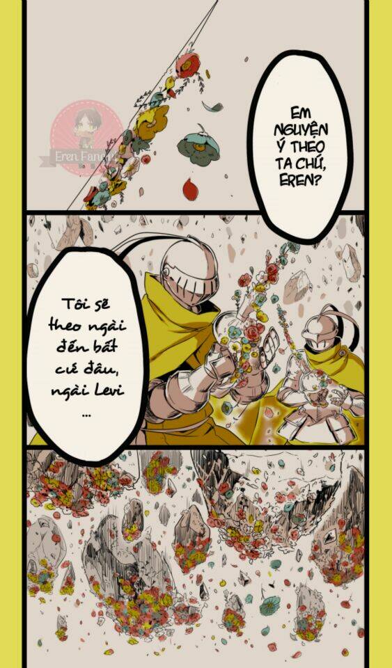 Chàng ác quỷ Levi và cô bé bán bông Eren - Chapter 8.5 - Page 16