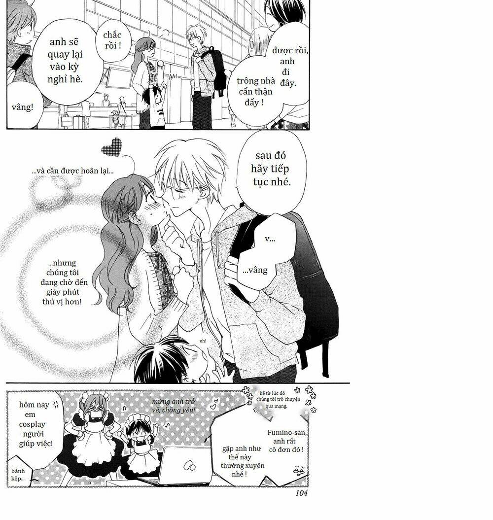 Faster than a kiss - Kiss Yori mo Hayaku - Chapter 57.7 - Page 14