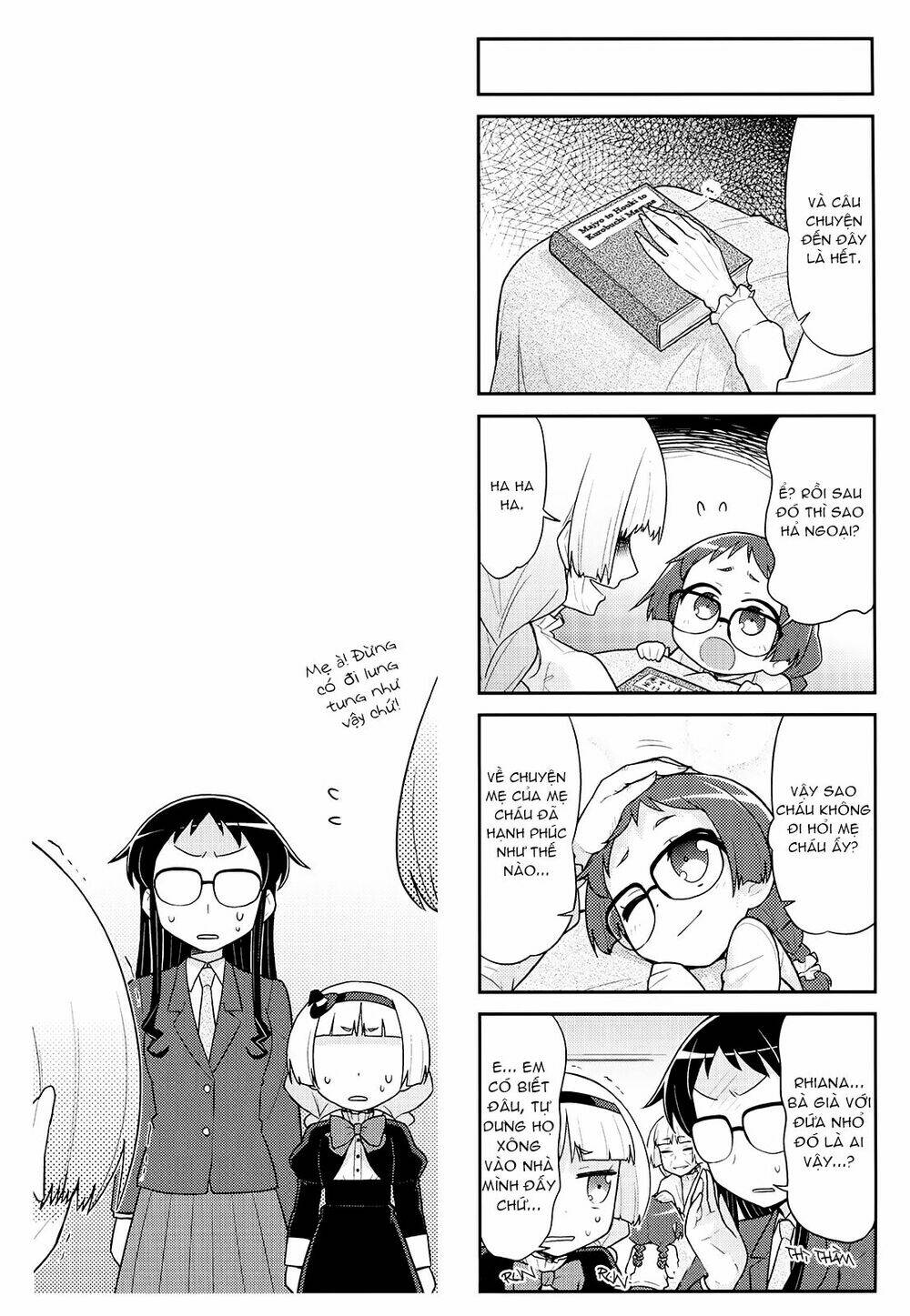 Majyo to Houki to Kurobuchi Megane - Chapter 45 - Page 9