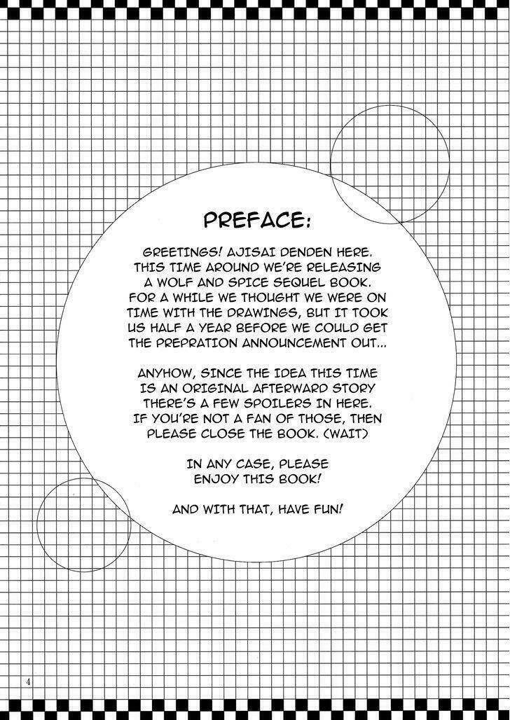 Spice and wolf Doujinshi Harvest I - Chapter 1 - Page 6