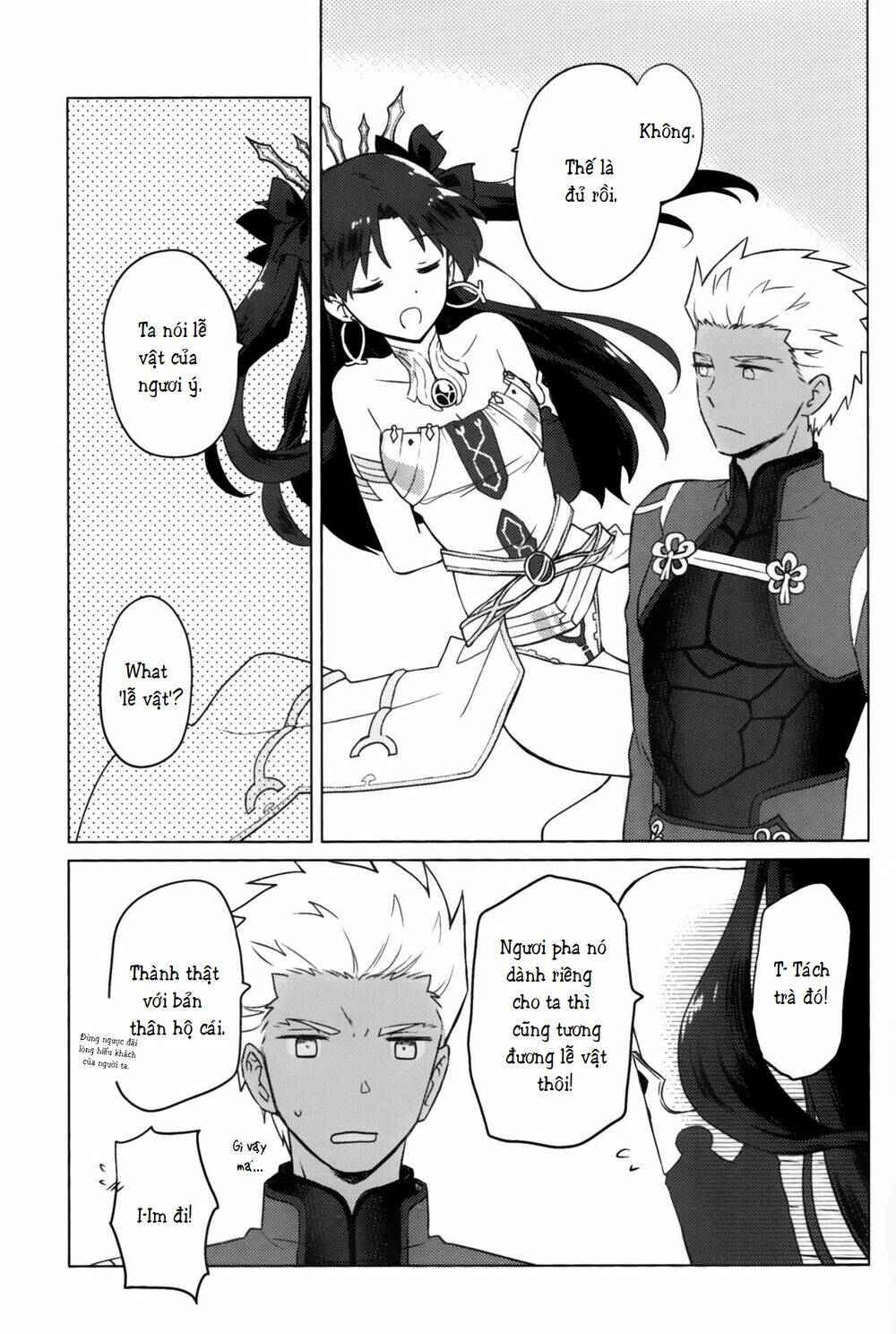 Chén thánh: Đêm Định Mệnh - Doujinshi Archer x Rin - Chapter 16 - Page 12
