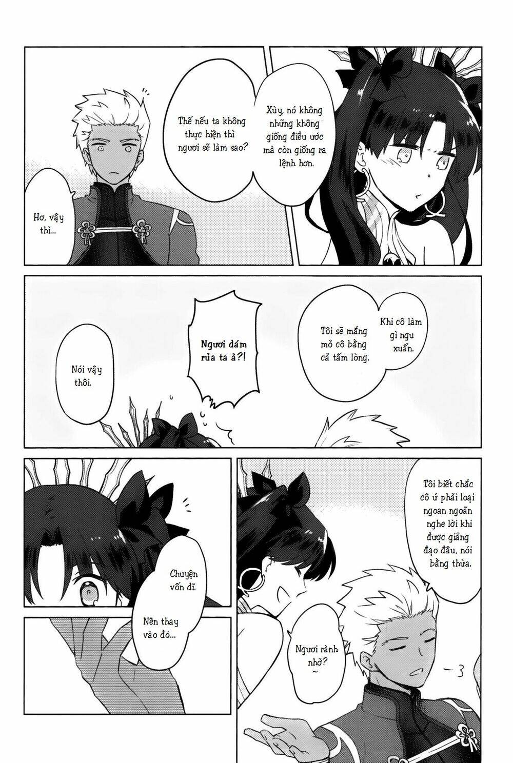 Chén thánh: Đêm Định Mệnh - Doujinshi Archer x Rin - Chapter 16 - Page 17