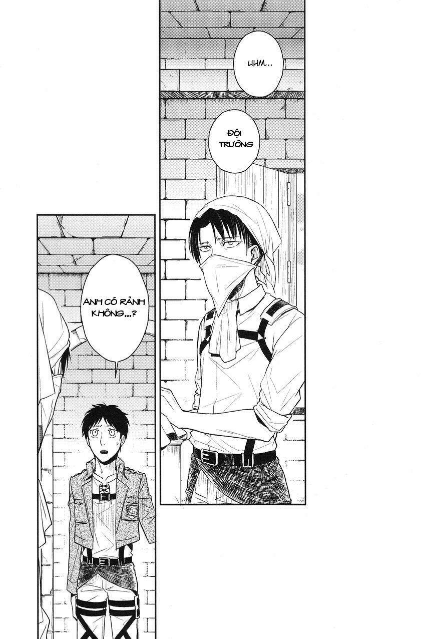 Doujinshi về đội trưởng Levi: Hóa trang - Chapter 1 - Page 3