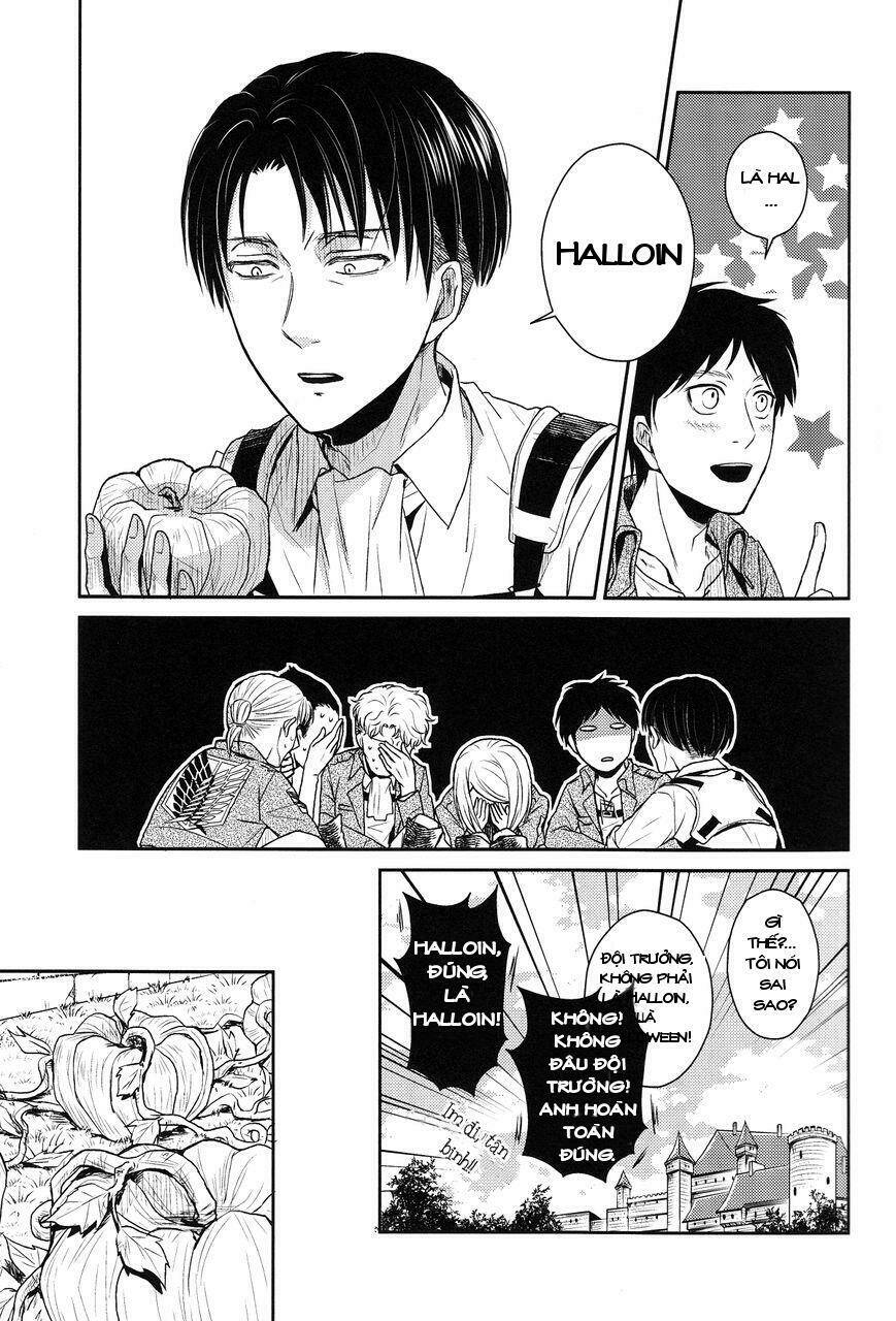 Doujinshi về đội trưởng Levi: Hóa trang - Chapter 1 - Page 7