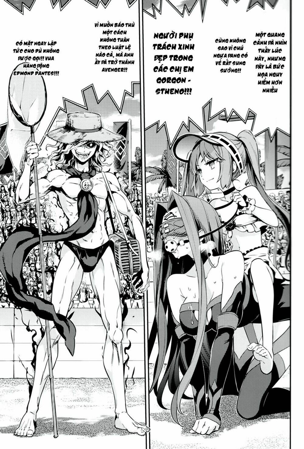 Bóng chuyền bãi biển hoành tráng nhất Chaldea - in OCEANUS [JikanFS x T.K Translation Team] - Chapter 1 - Page 11