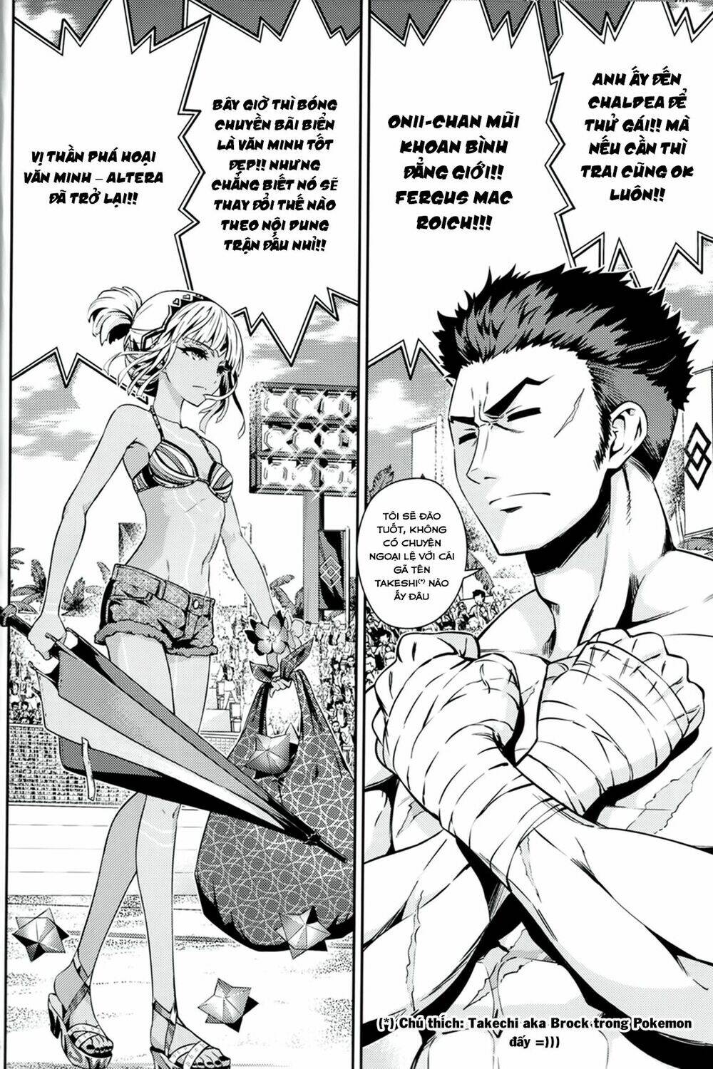 Bóng chuyền bãi biển hoành tráng nhất Chaldea - in OCEANUS [JikanFS x T.K Translation Team] - Chapter 1 - Page 16