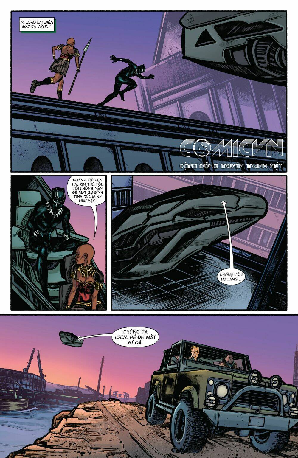Marvel's Black Panther Prelude - Hoàng Đế Báo Đen Tiền Dẫn - Chapter 2 - Page 11