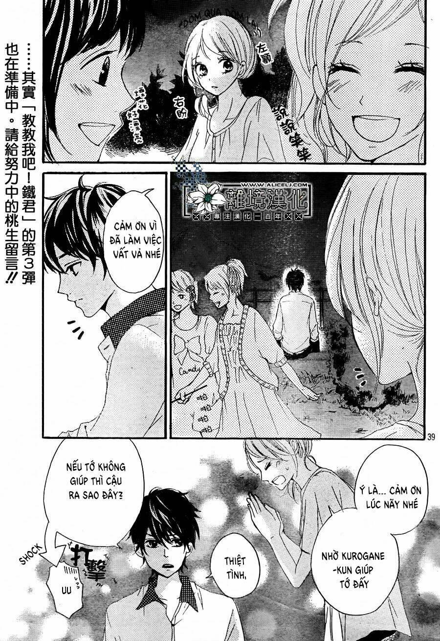 Oishiete, Kurogane-kun - Chapter 2 - Page 39