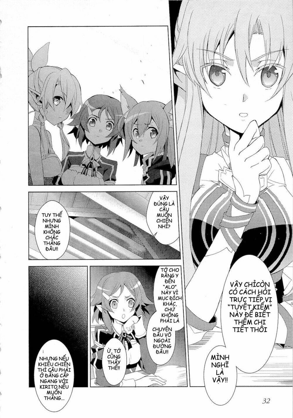 Sword art online: Mother Rosario - Chapter 1 - Page 31