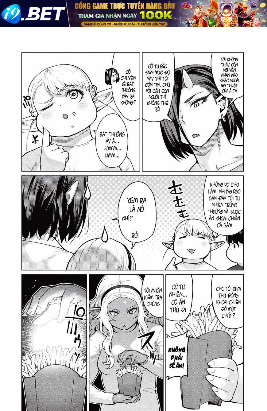 Elf-san wa Yaserarenai - Chapter 13 - Page 14