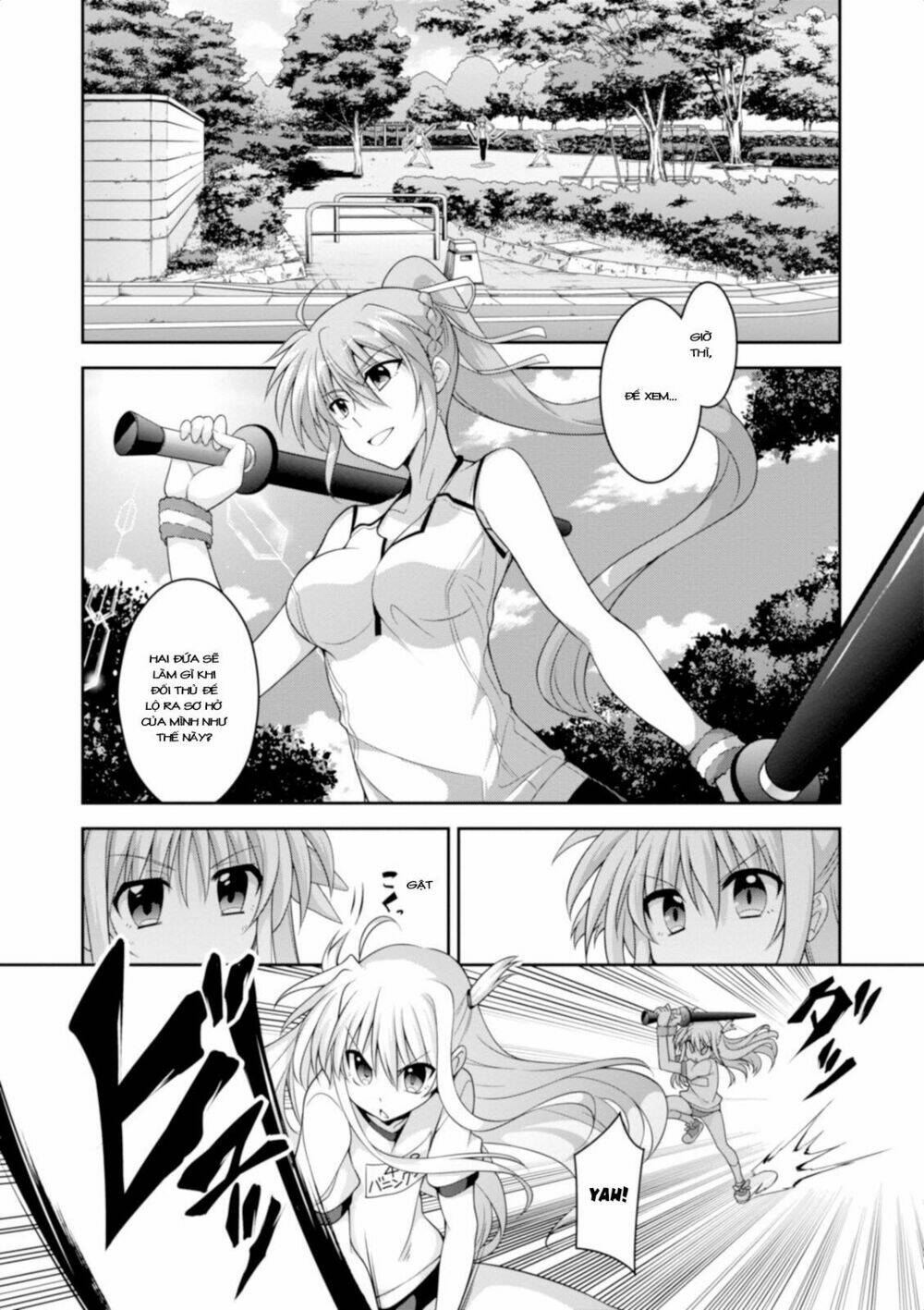 Mahou Shoujo Lyrical Nanoha Innocent - Chapter 12 - Page 9